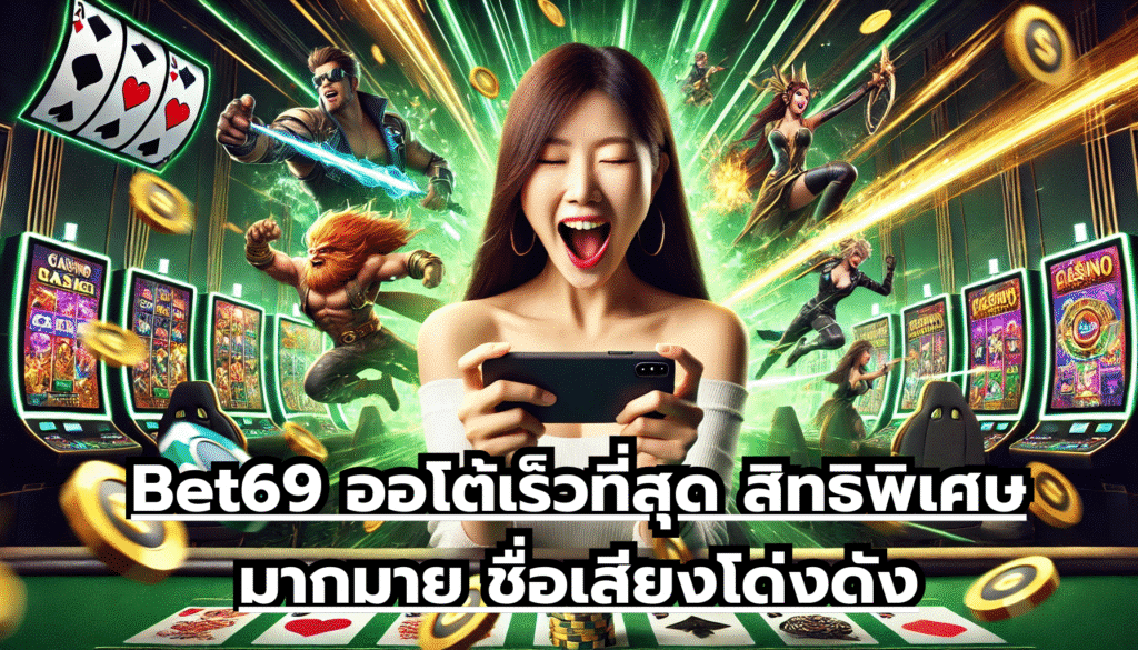 Bet69 ออโต้เร็วที่สุด สิทธิพิเศษมากมาย ชื่อเสียงโด่งดัง