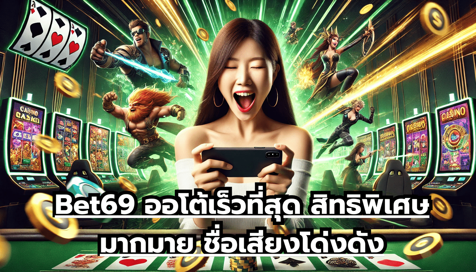 Bet69 ออโต้เร็วที่สุด สิทธิพิเศษมากมาย ชื่อเสียงโด่งดัง